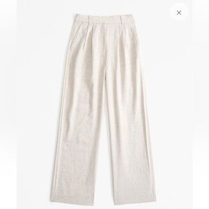 Linen Wide-Leg sloane Pants